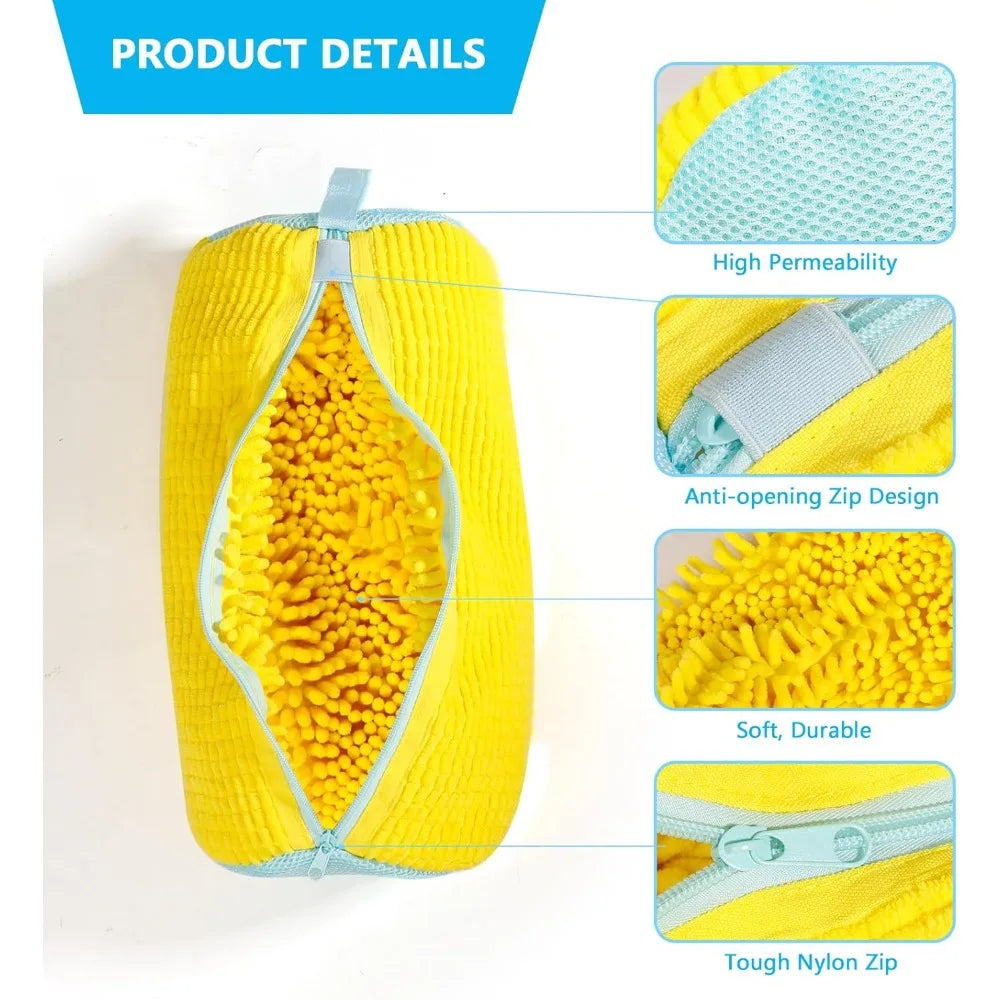 Shoe Washing Machine Bag – 360° Deep-Cleaning Sneaker Laundry Bag